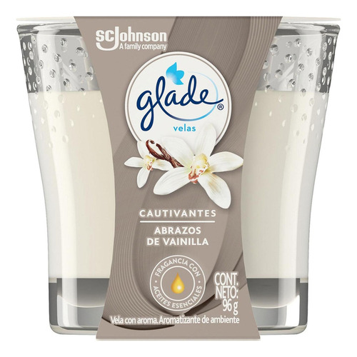 Glade Ambientador Vela Abrazos De - Unidad a $16576