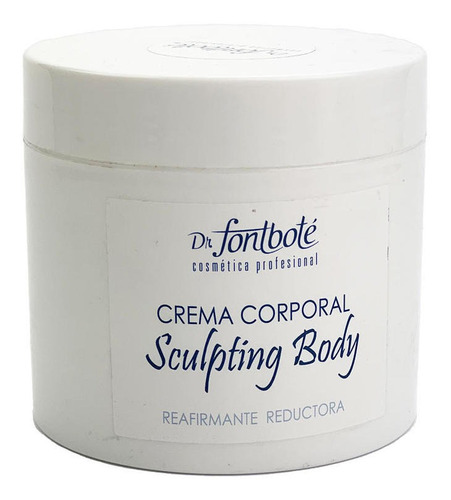 Crema Corporal Sculpting Body Reductora Reafirmante 500 G