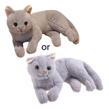 Peluche De Peluche (gy) Para Muñeca Y Gato Real