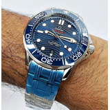 Reloj Om Seamaster Diver 300m Azul Automatico 41mm