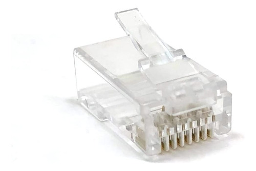 Microconectores Cat6 Rj45 Modular Plug 50-pcs (cl6-50)