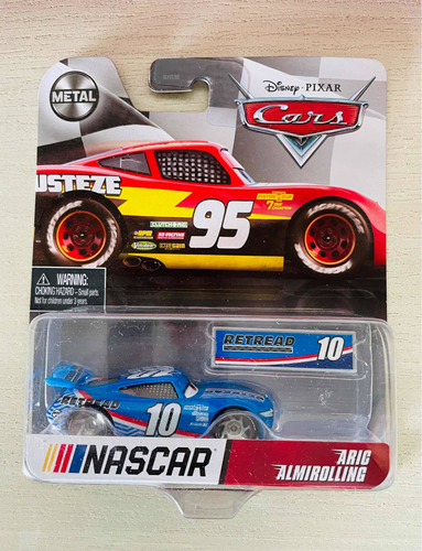 Disney Pixar Cars 3 Corredor Next Gen Nascar Retread 10 Arig