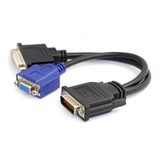 Adaptador Dms-59 Macho A Dvi 24 + 5 Hembra Y Vga Vega Nuevo