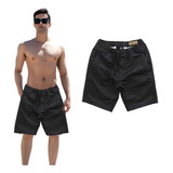 Shorts Estilo Cargo Casual Con Playa Para Hombre Verano