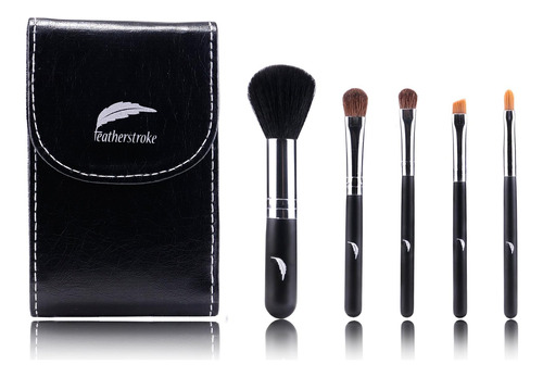 Juego De Brochas De Maquillaje De Viaje Featherstroke