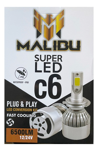 Ultra Super Led 20000lm - H1 H3 H4 H7 H11 Hb4 6500k + Brinde