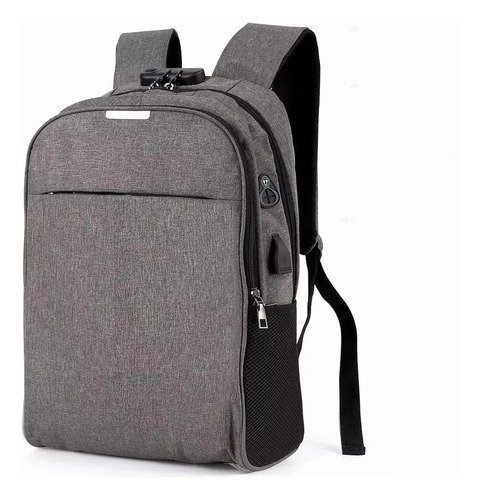 Ordenador Mochila Impermeable Antirrobo Con Puerto Usb