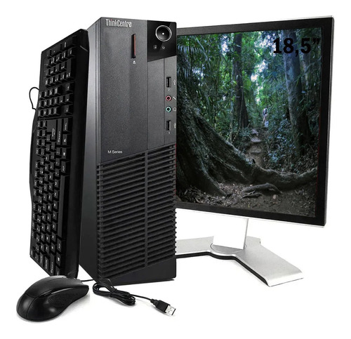 Cpu Torre Core I5 16ram 250ssd Monitor 19 Wifi