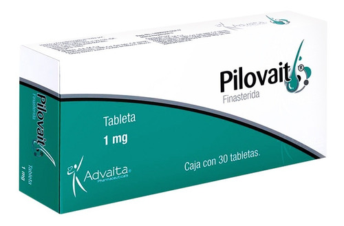 Pilovait Con 30 Tabletas Finasterida 1mg