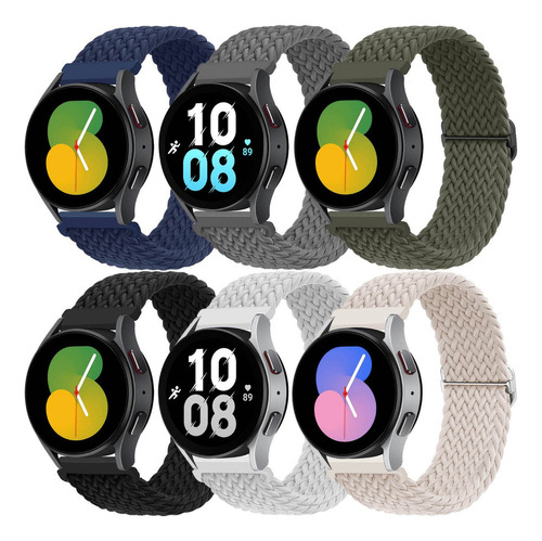 Aaa 6 Correa Para Samsung Galaxy Watch 5 Pro 4 Gear Active