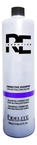 Fidelite Shampoo Matizador Violeta Corrector Rubios Grande