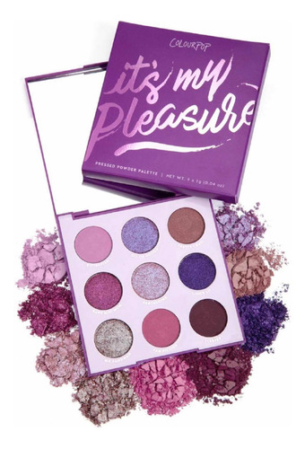 Paleta De Sombras Colourpop Its My Pleasure Sin Caja