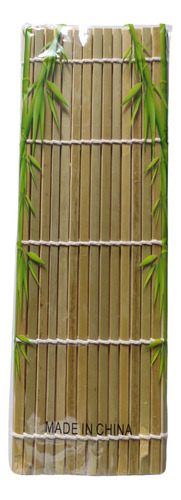 Esteira Sudare Bambu Sushi Mat Culinária Oriental 1 Unidade