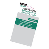 Protectores De Cartas Sleeve Kings 59x92mm - 110 Micas