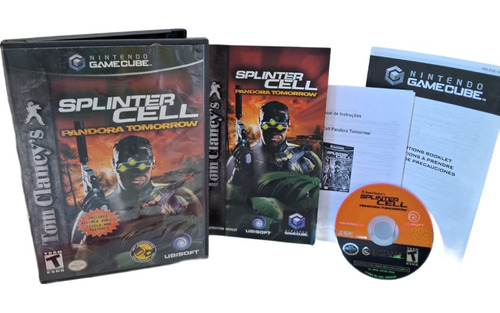 Splinter Cell Pandora Tomorrow  Jogo Nintendo Gamecube 