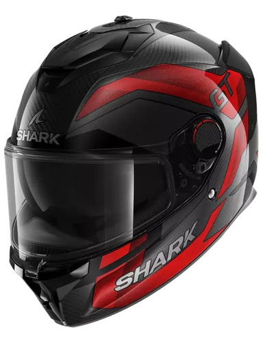 Casco Shark Spartan Gt Pro Ritm Carbon | Black/red