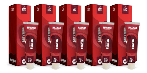 Kit Lafasex 5un Maxman Retardante De Ejaculaçao Demore Mais Sabor Retarda