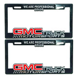  Portaplacas Premium  Gmc 01 Juego 2 Piezas