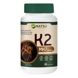 Vitamina K2 Mk7 Suplemento Natural 120 Capsulas Promoção
