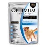 Optimum Caja De Pouch X 12 Unidades De 100g Perros Adultos