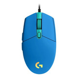 Mouse G203 Lightsync Gaming Azul
