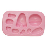 Molde Silicone Apliques De Laço Boneco Universal