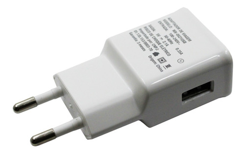 Carregador Tomada Plug Adaptador Fonte Usb 5v 2.1a Bivolt