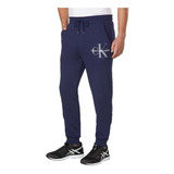 Pants Calvin Klein Original Hombre Logo Azul 0192