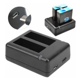 Cargador Usb Dual Para Batería Gopro 9 10 11