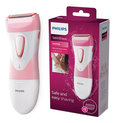 Maquinilla Eléctrica Philips Beauty Para Piernas, Húmeda Y S