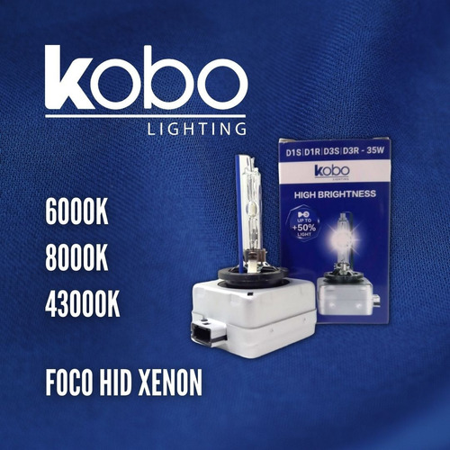 Foco Hid Xenon Kobo Original D1s - 6000 K 12v Auto Camioneta Foto 5