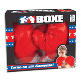 Luva De Boxe Box Infantil Par Vermelha