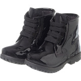 Bota Coturno Feminino Infantil Menina Original Cano Curto