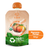 Puré De Frutas Orgánico Ama Mango Squeeze 90 G