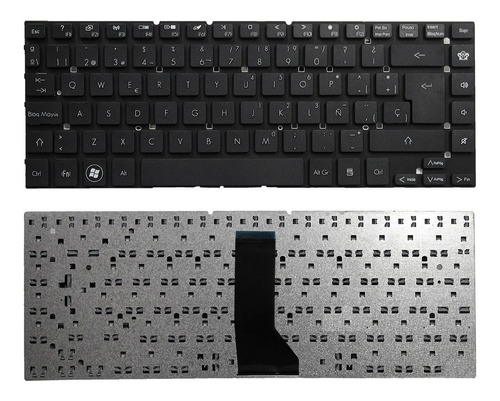 Teclado Gateway Nv47h Nv47h07m Nv47h09m Negro Español