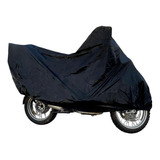 Carpa Funda Cobertor De Moto Impermeable Premium Negro