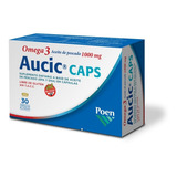 Aucic Caps Omega 3 Aceite De Pescado Tratam Ojo Seco 30 Caps