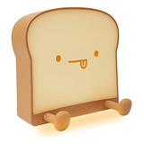 Toast Kids Night Light, Cute Bread Led Lámpara De Noche Para