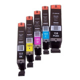 Cartuchos Tinta Original Canon 150-151 Set De 5 Colores