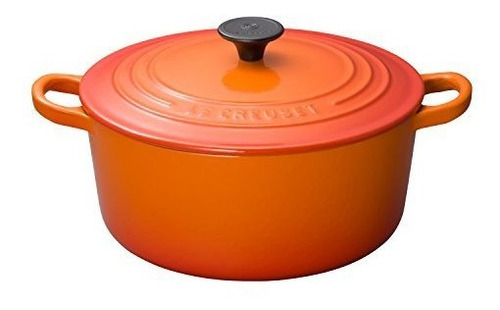 Le Creuset Esmaltada De Hierro Fundido De *******-quart Rond