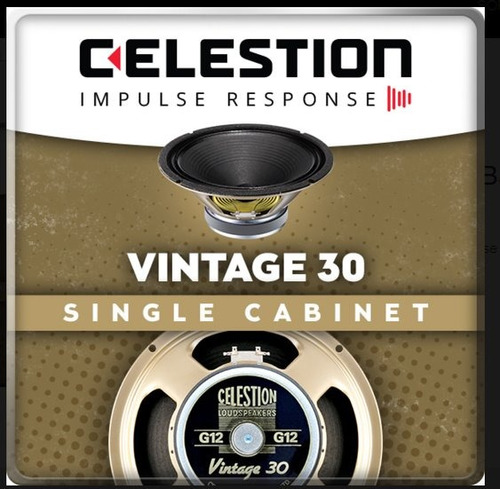 Impulse Response (ir) - Celestion Vintage 30 4x12 (closed)