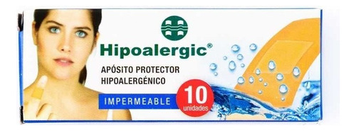 Hipoalergic Apósitos Adhesivos Plásticos 20 Cajas X 10u Protector Plástico