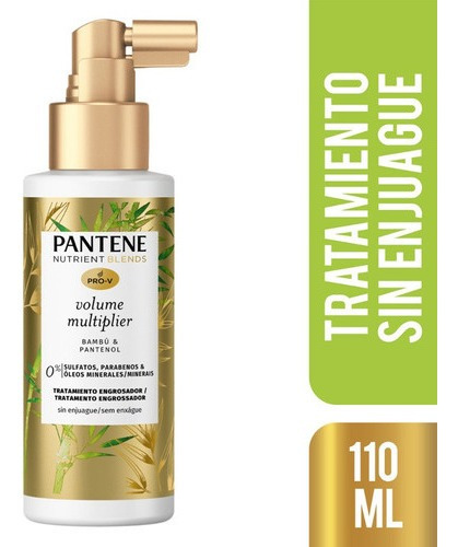 Tratamiento Pantene Engrosador De Cabello Bambú 110ml