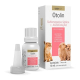 Otolin 15 Ml Tratamento Infecção Otites Otorréias Cães Gatos