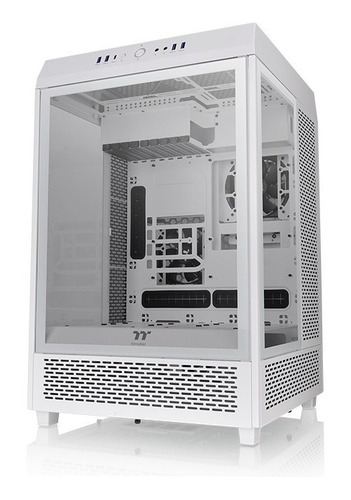 Gabinete Gamer Thermaltake Tower 500 Snow Temp Glass X 3