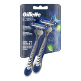 Máquinas De Afeitar Desechables Gillette Cuerpo 2 Unidades