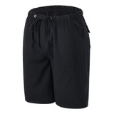 Shorts Pantalones Pantalón Cortos Casual De Algodón Hombres