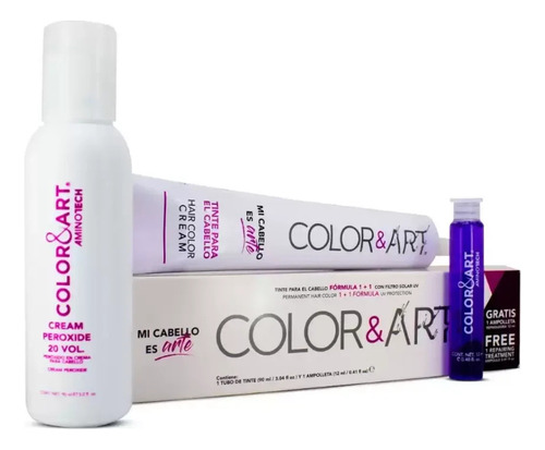 Color & Art Coloring Cream Tinte Para El Cabello