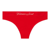 Colaless Sin Costuras Victorias Secret Logo Rojo Talla S
