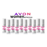 Paquete 10 Desodorantes On Duty Active Women Avon Roll-on